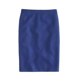 J.CREW No. 2 Pencil Skirt in Double-Serge Wool